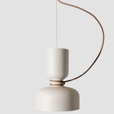 A-N-D Spotlight Volumes A Series LED Pendant Light - Color: White - SPO-P-A