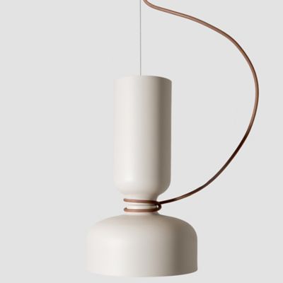 A-N-D Spotlight Volumes A Series LED Pendant Light - Color: White - SPO-P-A