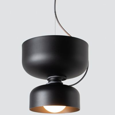 A-N-D Spotlight Volumes A Series LED Pendant Light - Color: Black - SPO-P-A