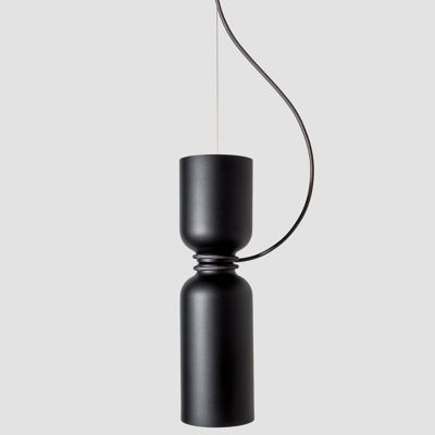 A-N-D Spotlight Volumes D Series LED Pendant Light - Color: Black - SPO-P-D