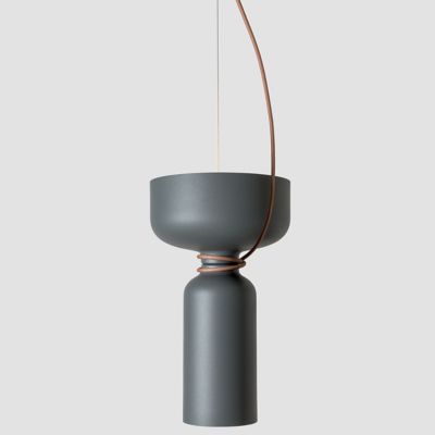 A-N-D Spotlight Volumes D Series LED Pendant Light - Color: Grey - SPO-P-D-