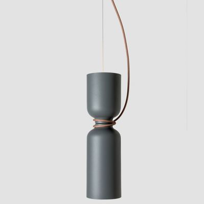 A-N-D Spotlight Volumes D Series LED Pendant Light - Color: Grey - SPO-P-D-