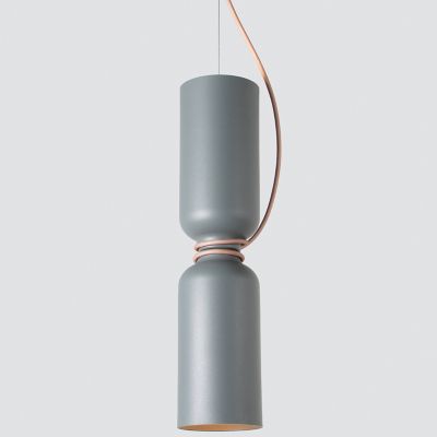 A-N-D Spotlight Volumes D Series LED Pendant Light - Color: Grey - SPO-P-D-