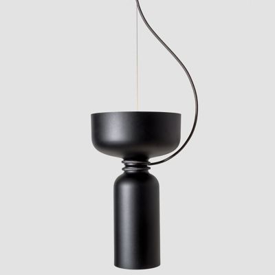 A-N-D Spotlight Volumes D Series LED Pendant Light - Color: Black - SPO-P-D