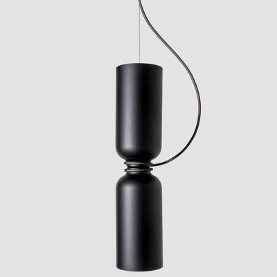 A-N-D Spotlight Volumes D Series LED Pendant Light - Color: Black - SPO-P-D