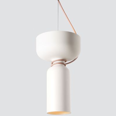 A-N-D Spotlight Volumes D Series LED Pendant Light - Color: White - SPO-P-D