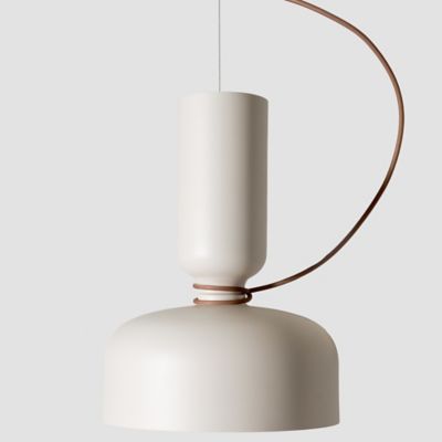 A-N-D Spotlight Volumes B Series LED Pendant Light - Color: White - SPO-P-B