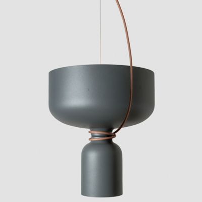 A-N-D Spotlight Volumes C Series LED Pendant Light - Color: Grey - SPO-P-C-