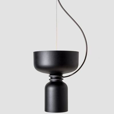 A-N-D Spotlight Volumes C Series LED Pendant Light - Color: Black - SPO-P-C