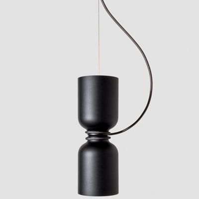 A-N-D Spotlight Volumes C Series LED Pendant Light - Color: Black - SPO-P-C