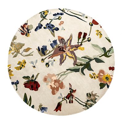 Flora Promenade Round Area Rug