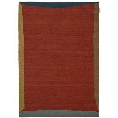 Nanimarquina Tones Kilim Area Rug in Red, Size: 6 ft 7" x 9 ft 10"