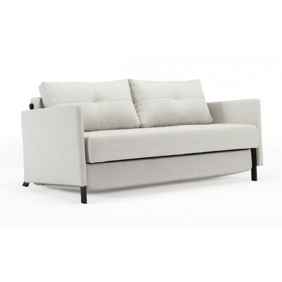 Innovation Living Cubed 02 Sofa Bed with Arms in Beige, Size: Queen