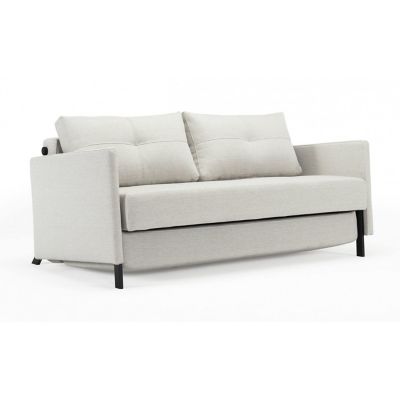 Innovation Living Cubed 02 Sofa Bed with Arms - Color: Beige - Size: Queen 