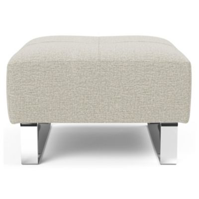 Innovation Living Deluxe Excess Ottoman - Color: Grey - 95-748251527-0