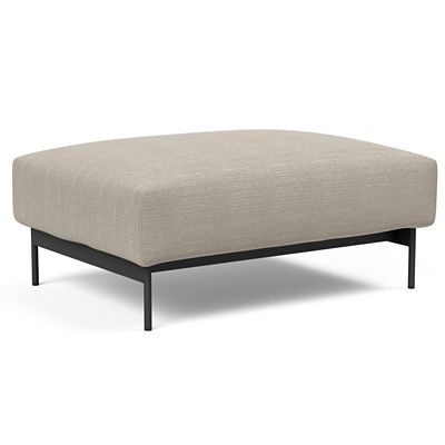 Innovation Living Malloy Ottoman - Color: Beige - 543126579-2