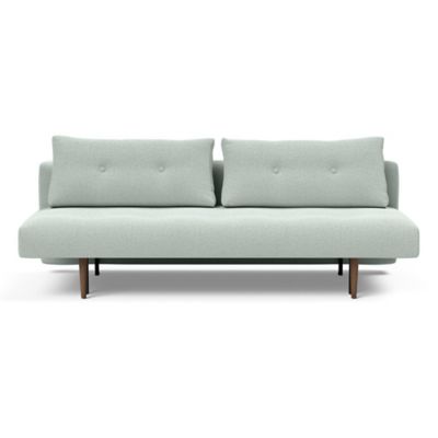 Innovation Living Recast Plus Sofa, Dark Wood Base - Color: Grey - 74205055