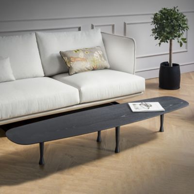 Oak Mikado Oval Coffee Table by Ethnicraft at