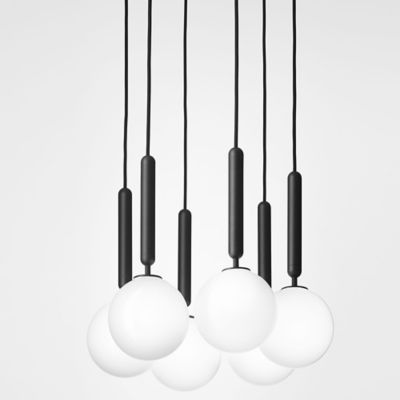 Nuura Miira Multi-Light Pendant Light in White, Size: Medium