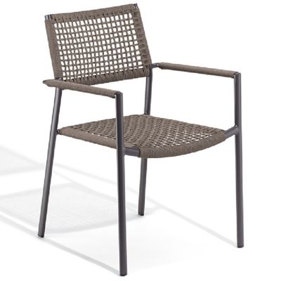 Alder & Ore Borba Outdoor Armchair - Set of 4 - Color: Black