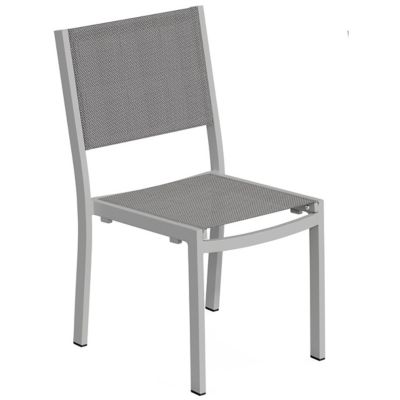 Alder & Ore Sela Sling Outdoor Side Chair - Set of 4 - Color: Grey