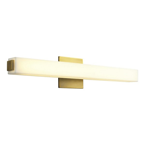 Adelphi LED Vanity Light - Color: Brass - Size: Small - Oxygen Lighting 3-537-40