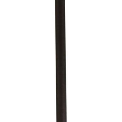 Minka Aire 3/4 Inch Diameter Downrod - Color: Black - DR512-SDBK