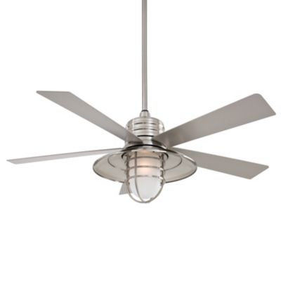 Minka Aire Rainman Ceiling Fan - Size: 54 - Color: Silver - Number of Bl