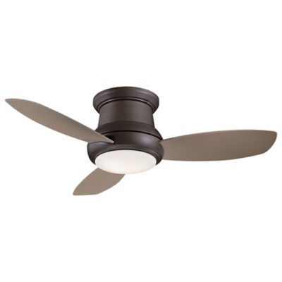 Minka Aire Concept II Flushmount 44 In. Ceiling Fan - Color: White - Blade 