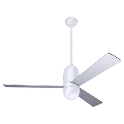 Modern Fan Company Cirrus DC Ceiling Fan - Color: White - Blade Color: Alum