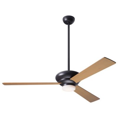 Modern Fan Company Altus Ceiling Fan - Color: Bronze - Blade Color: Maple -