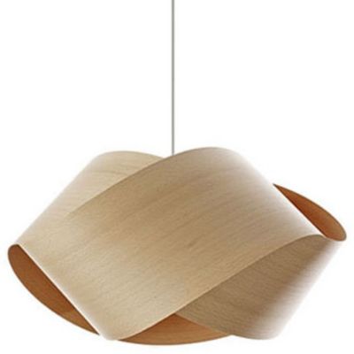 LZF Nut Pendant Light - Color: Natural - NUT S NI E26 UL 22