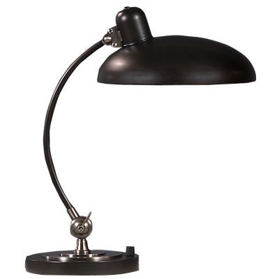 "Bruno Adjustable ""C"" Arm Desk Lamp"