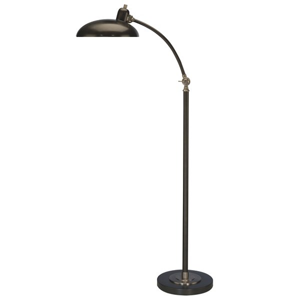 Robert Abbey Bruno Adjustable C Arm Task Floor Lamp - Color: Bronze - Size: