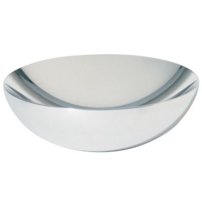 R026581 Alessi Double Bowl - Color: Metallics - Size: Medi sku R026581