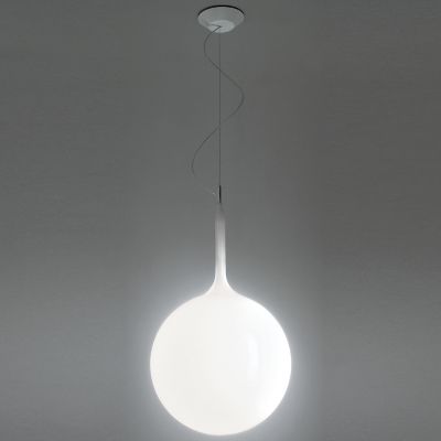 Artemide Castore 35 Suspension Light - Color: White - Size: Standard - USC-