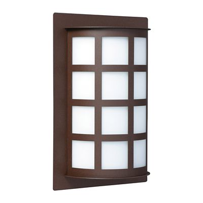 Besa Lighting Scala 100/101 Outdoor Wall Sconce - Color: Bronze - Size: Sma