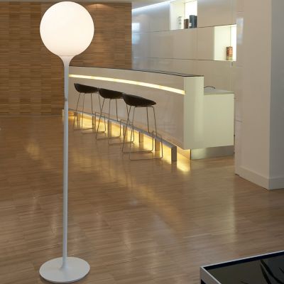 Artemide Castore Floor Lamp - Color: White - Size: Large - USC-1054015A