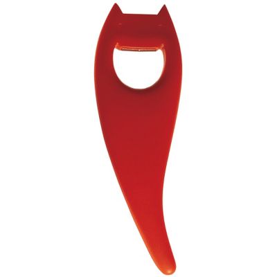 Alessi Diabolix Bottle Opener - Color: Red - ABC01 R