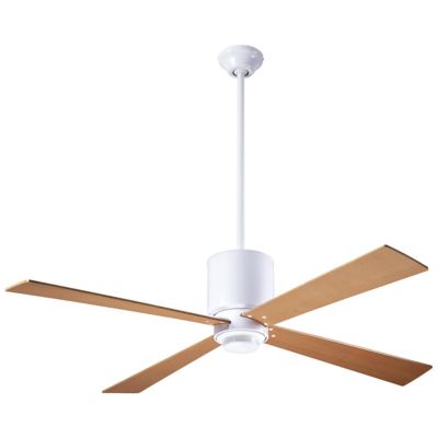 Modern Fan Company Lapa Ceiling Fan - Color: Beige - Blade Color: Maple - L