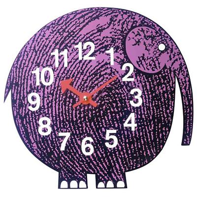 Nelson Elihu the Elephant Wall Clock