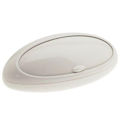 R050250 Alessi Gnam Bread Box - Color: White - ASG22 W sku R050250