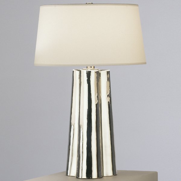 Robert Abbey Wavy Table Lamp - Color: Cream - 435