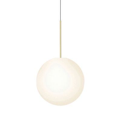 Pablo Lighting Bola Sphere LED Globe Pendant Light - Color: White - Size: 