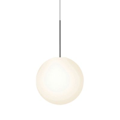 Pablo Lighting Bola Sphere LED Globe Pendant Light - Color: White - Size: 