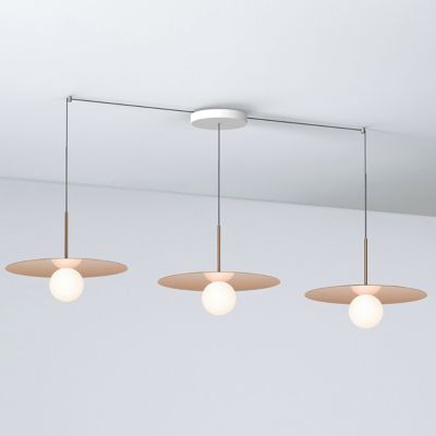 Bola Disc LED Multi-Light Pendant with Small Canopy