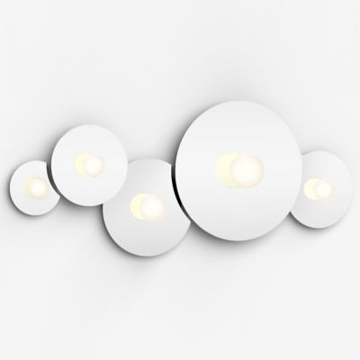 Pablo Lighting Bola Disc LED Multi-Light Wall / Flushmount Light - Color: W