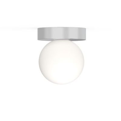 Pablo Lighting Bola Sphere LED Wall / Flushmount Light - Color: White - Si