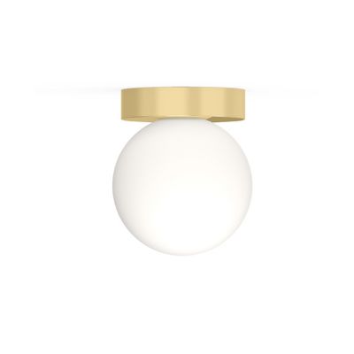 Pablo Lighting Bola Sphere LED Wall / Flushmount Light - Color: White - Si