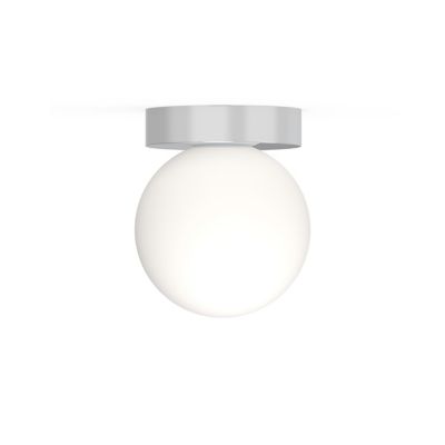 Pablo Lighting Bola Sphere LED Wall / Flushmount Light - Color: White - Si